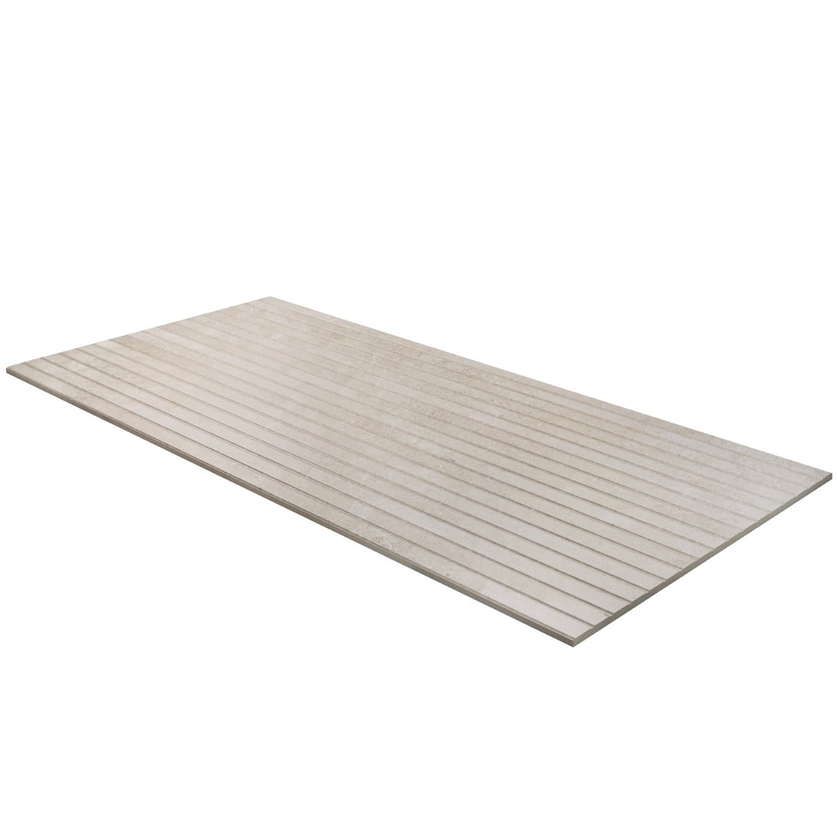 Lux Tile Inseta Lune Ribbon Beige 24x48 Matte Porcelain Tile