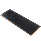 Diesel Camp Smoke Black 4x12 Glossy Ceramic Subway Tile - Lux Tile