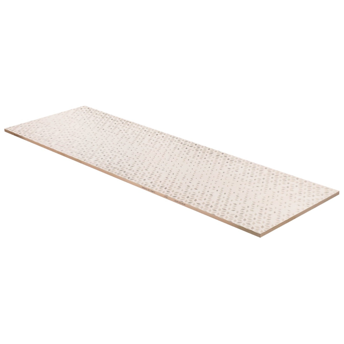 Terramay Flower Taupe 12x36 Textured Mixed Finish Ceramic Tile