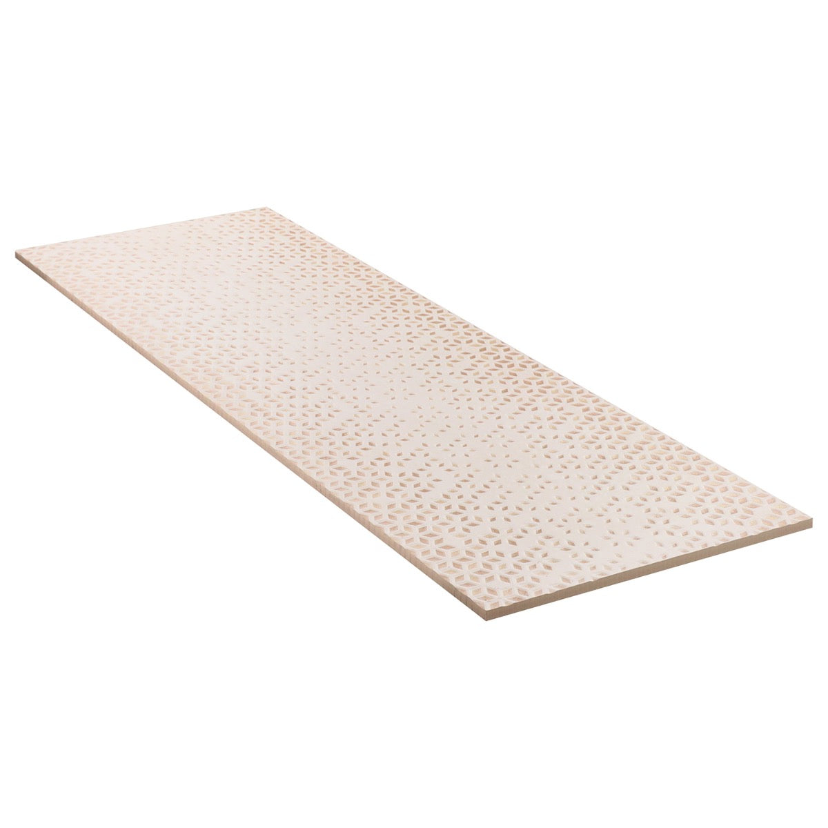 Terramay Flower Terracotta 12x36 Textured Mixed Finish Ceramic Tile