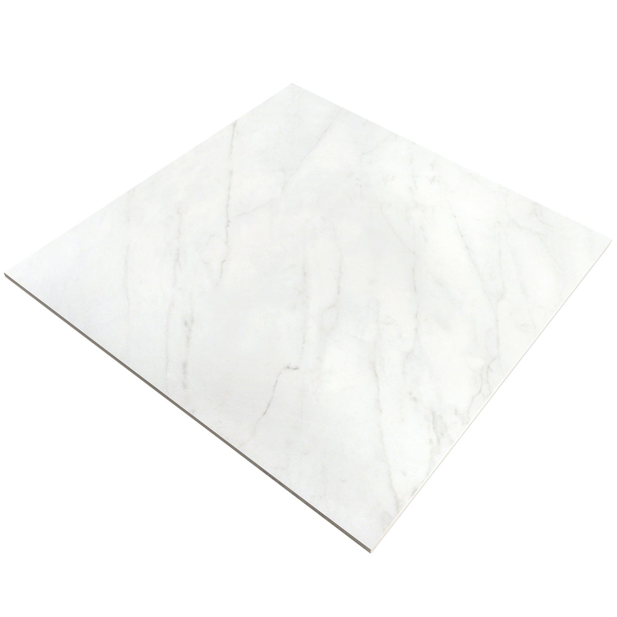 Belvedere Bianco Marble Look Porcelain Tile 30x30 - Lux Tile