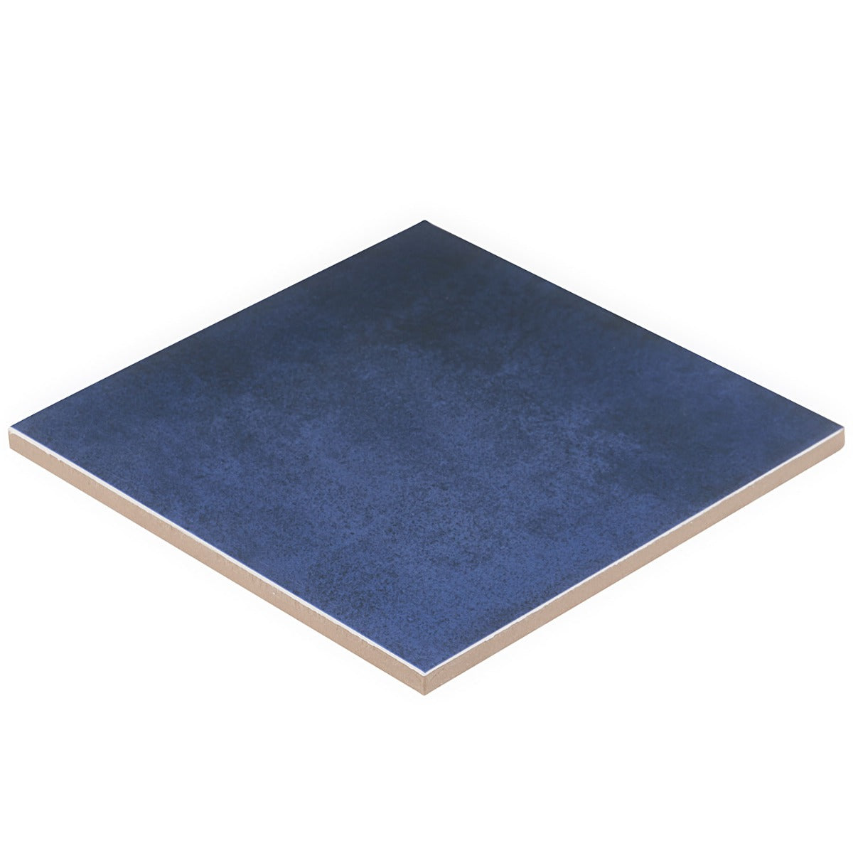 Art Geo Blue 8x8 Matte Porcelain Tile by Elizabeth Sutton