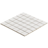 DreamStone Aztec Onyx Bianco 2x2 Matte Porcelain Mosaic Tile