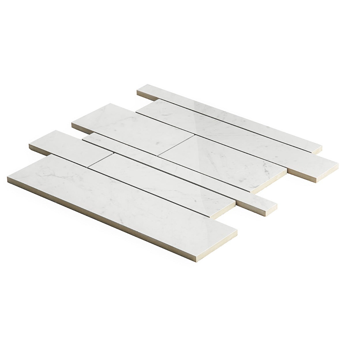 DreamStone Carrara Giola Polished Porcelain Mosaic Tile