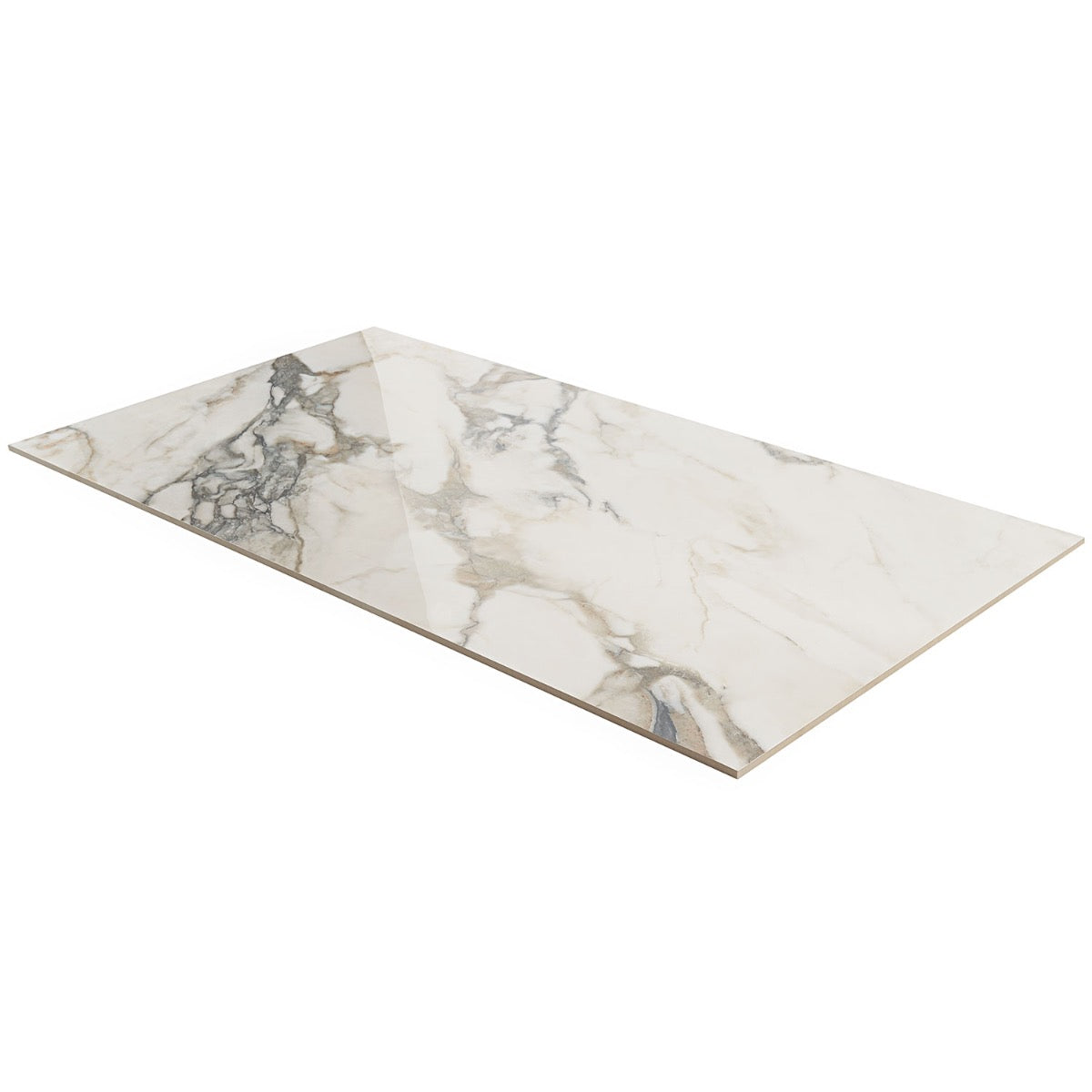 Dreamstone Calacatta Rustico Beige 24x48 Polished Porcelain Tile