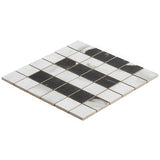 DreamStone Panda White 2x2 Matte Porcelain Mosaic Tile