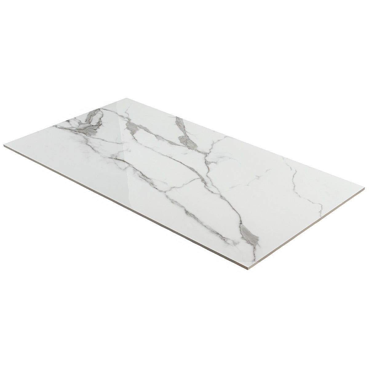 DreamStone Statuario Valley 24x48 Polished Porcelain Tile - Lux Tile