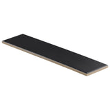Roller Black Matte Porcelain Subway Tile - 3x11 Inch