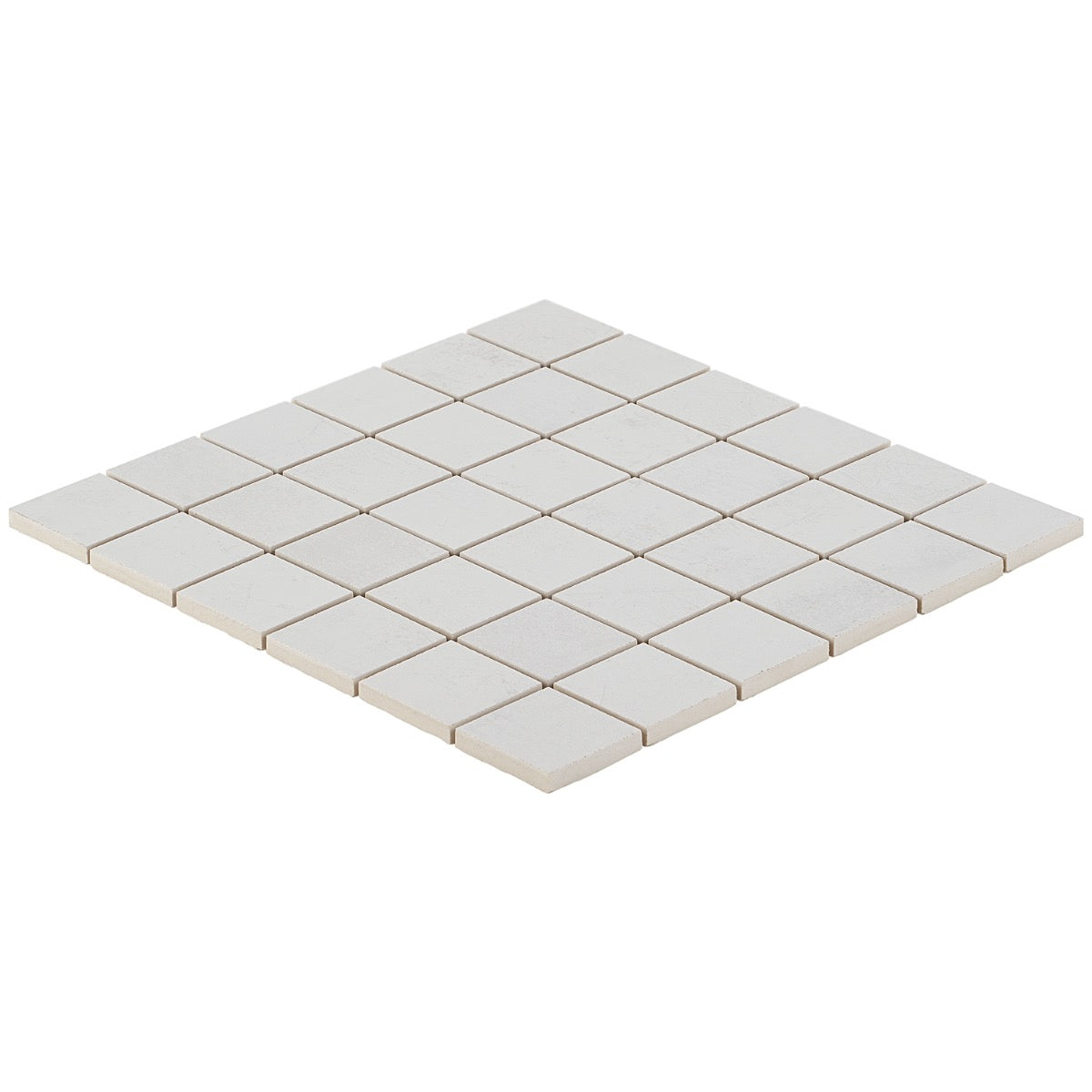 Bond Palladium Light Gray 2x2 Matte Porcelain Mosaic Tile - Lux Tile