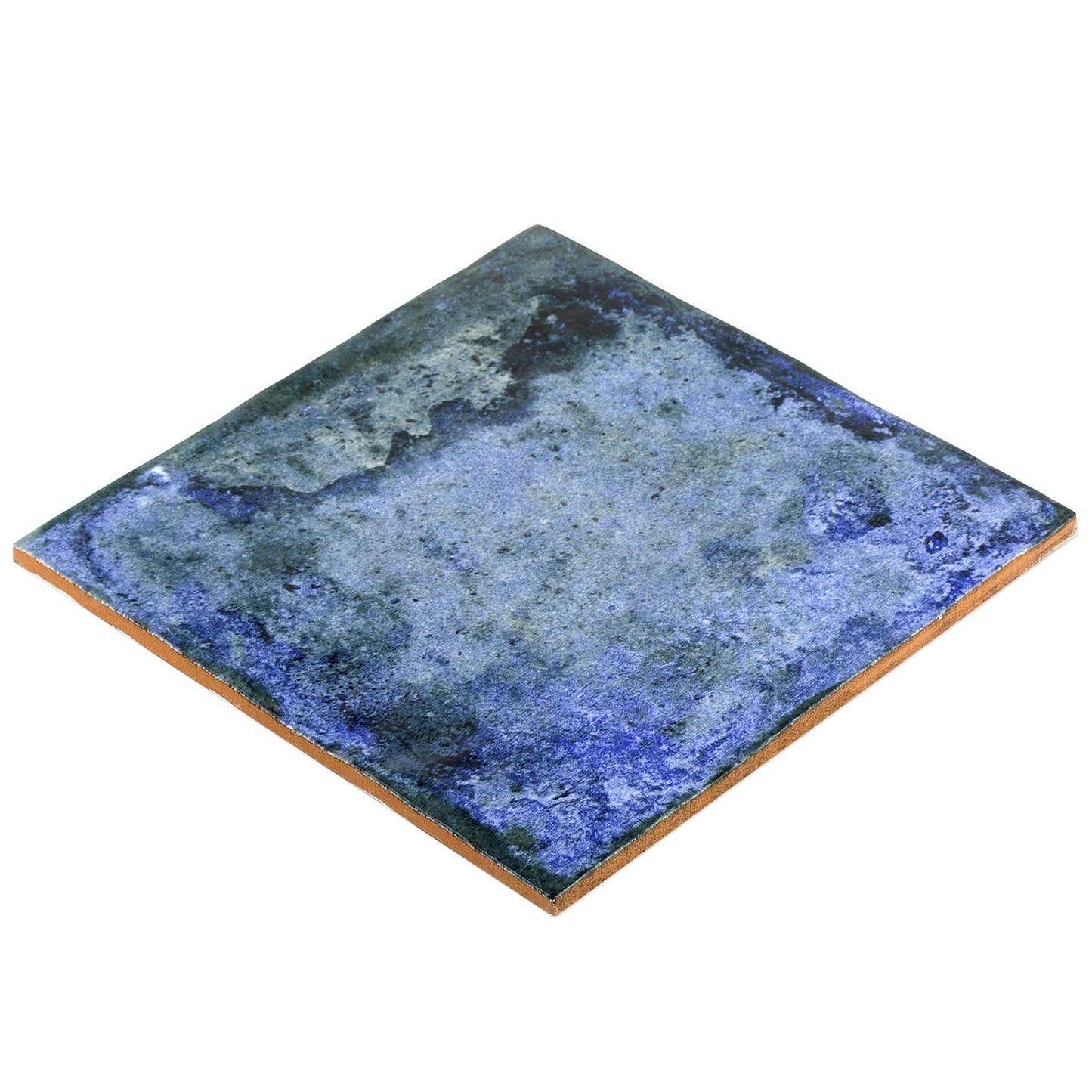 Angela Harris Dunmore Blue 8x8 Matte Ceramic Floor Tile