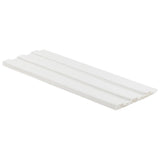 Bariano White 6x16 Fluted 3D Matte Porcelain Tile - Lux Tile