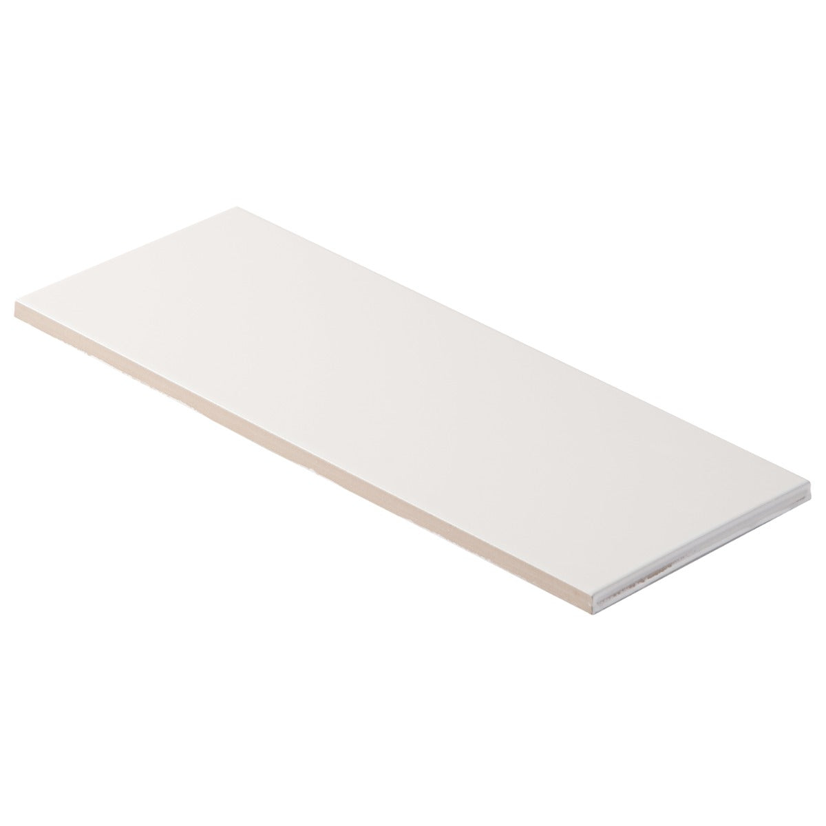 Zeal White 5x12 Matte Porcelain Subway Tile - Lux Tile