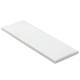 London White 3x9 Matte Ceramic Subway Tile for Walls