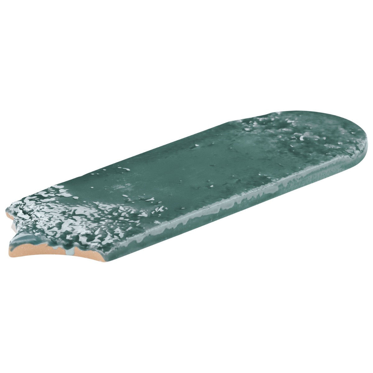 Corali Jade Green 3x9 Textured Glossy Ceramic Tile - Lux Tile