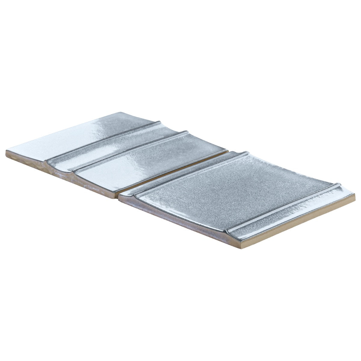 Kinro River Blue 6x6 3D Polished Porcelain Tile - Lux Tile
