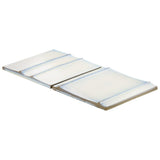 Kinro Snow White 6x6 3D Polished Porcelain Tile - Lux Tile