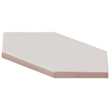 Morocco Blanco White 4x8 Picket Glossy Porcelain Tile by Lux Tile