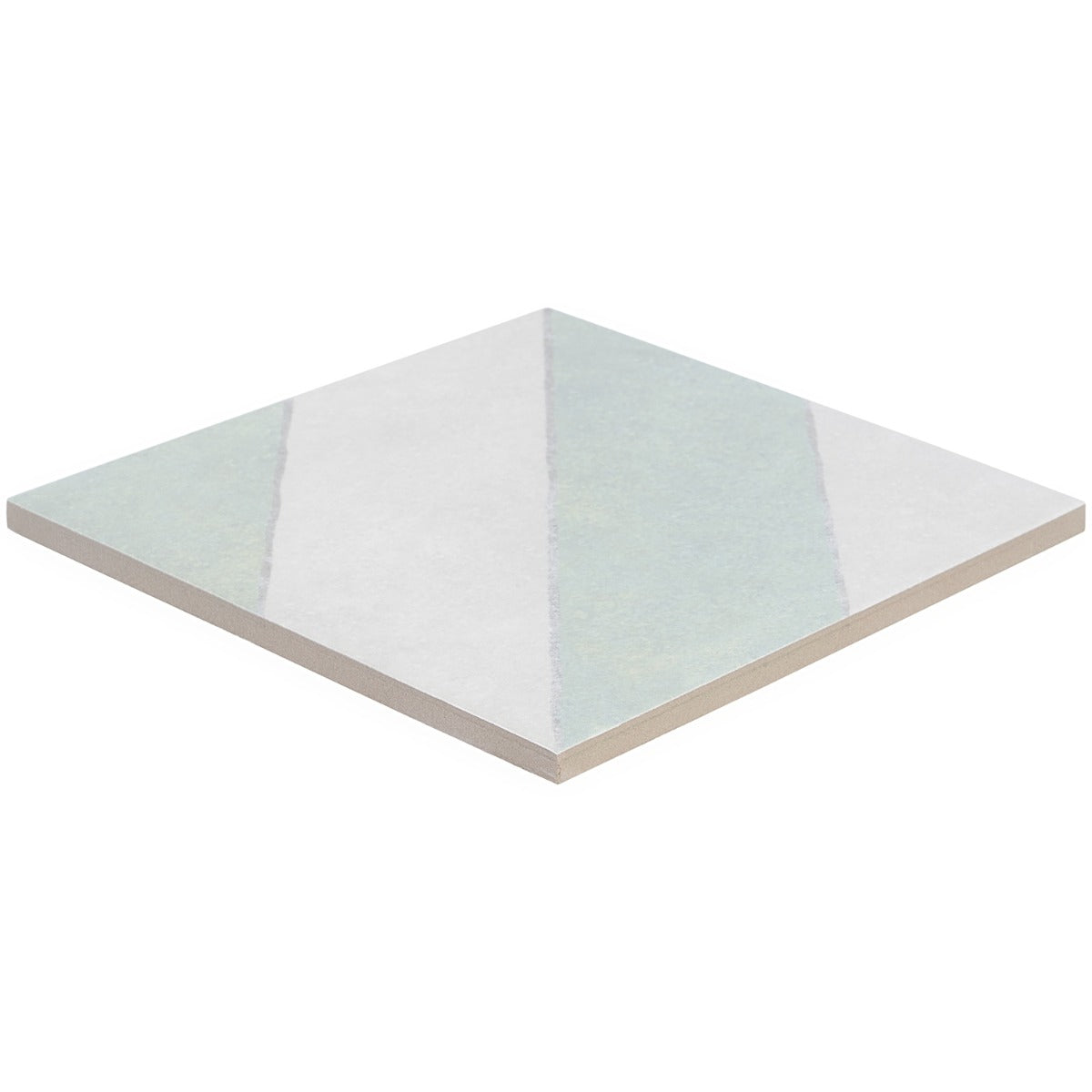 Auteur Kaleidoscope Sage Green 9x9 Matte Porcelain Tile