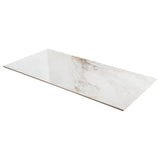 Lux Tile Calacatta Macchia White Gold 24x48 Polished Porcelain Tile