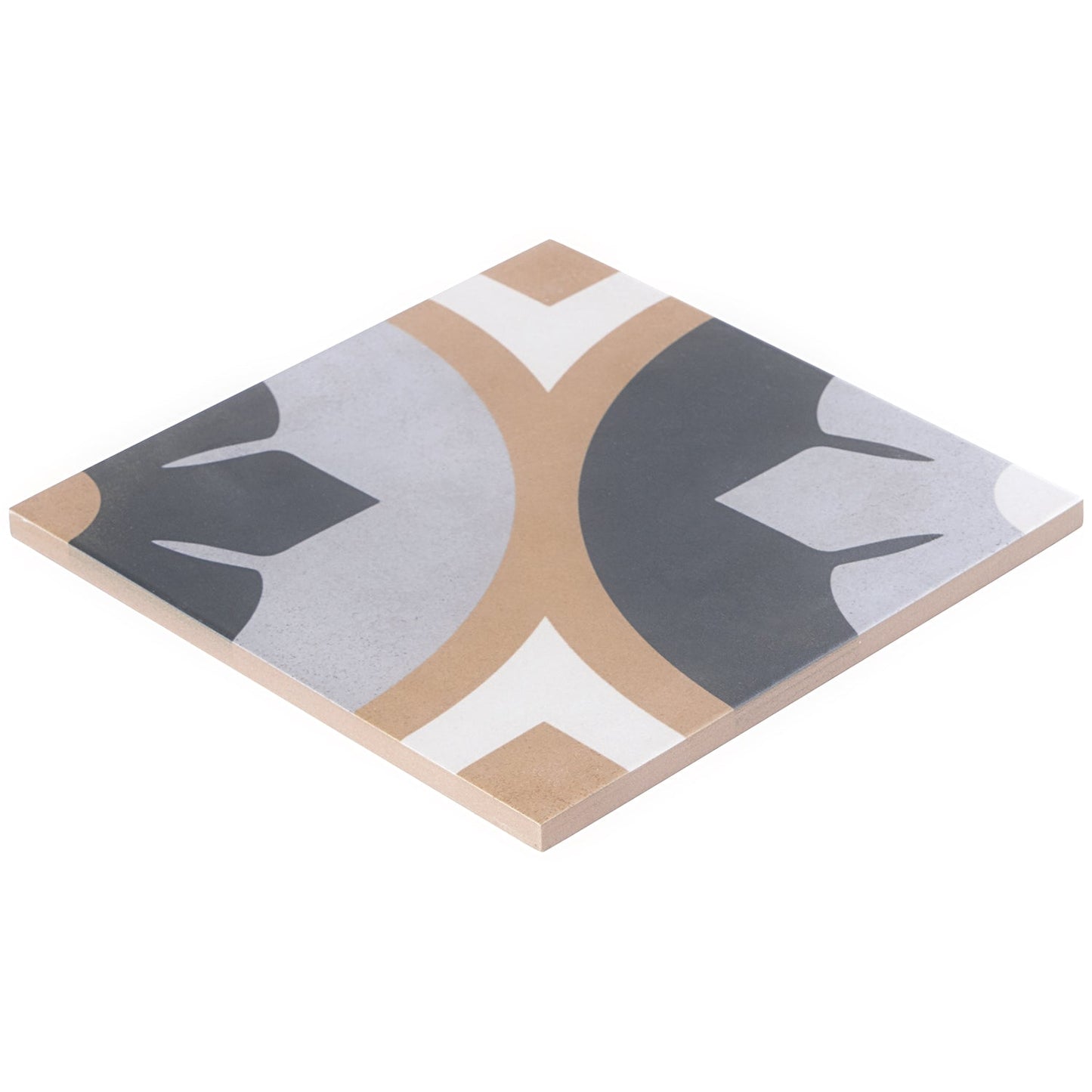 Lapaz Bloom Multicolor 9x9 Matte Porcelain Tile - Lux Tile