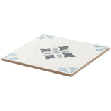 Lapaz Poppy Blue Green 9x9 Matte Porcelain Tile - Lux Tile