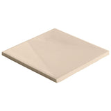 Stacy Garcia Valenova Deco Taupe 5x5 Textured Matte Ceramic Tile
