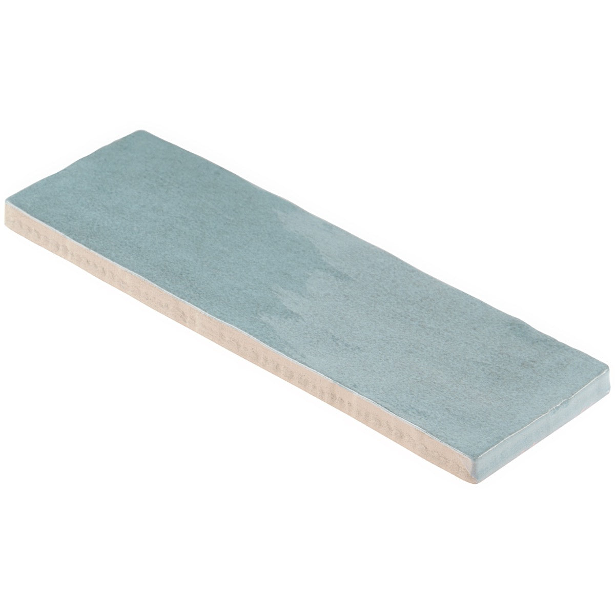 Portmore Aqua Blue 3x8 Glossy Ceramic Subway Tile by Lux Tile