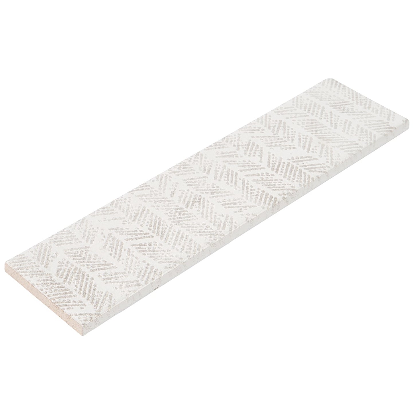 Chance Decor White 2x10 Polished Ceramic Tile - Lux Tile