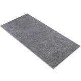 Marbella Smoky Gray Matte Porcelain Tile - 12x24 Inch