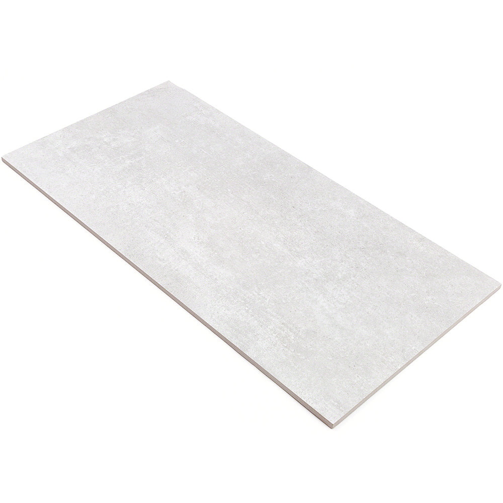 Lux Tile Marbella Perla Gray Matte Porcelain Tile 12x24