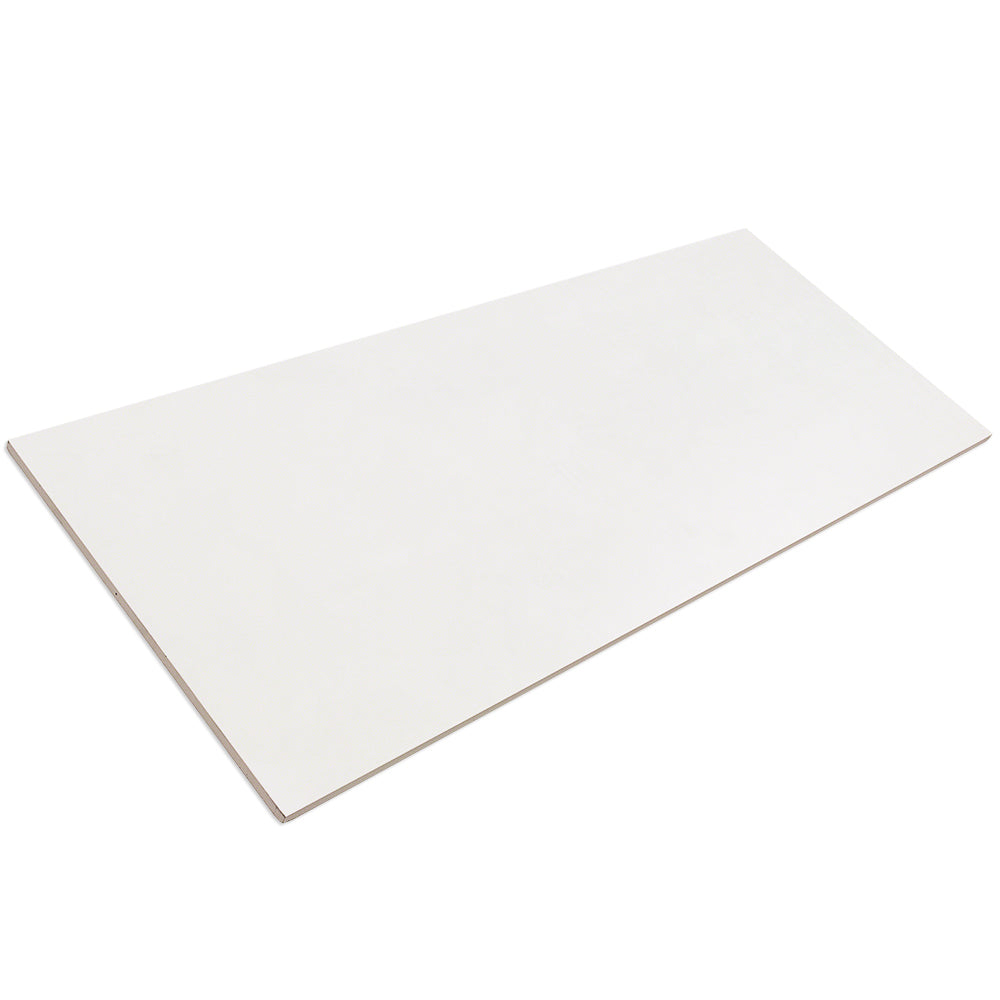 Instinct Talc Ceramic Wall Tile 12x32 Textured Matte