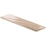 Axelle Dune Beige 3D Glossy Ceramic Subway Tile - 3x12