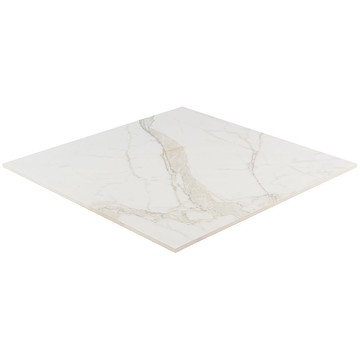 Versilia Calacatta Oro Polished Porcelain Tile 24x24 - Lux Tile