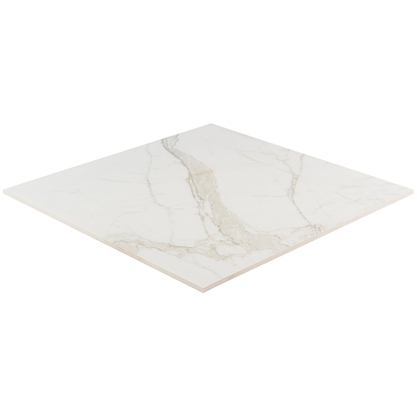 Versilia Calacatta Oro Polished Porcelain Tile 24x24 - Lux Tile