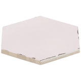 Sasha Hex Rose Pink Matte Porcelain Tile - 6" Hexagon