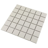 Serenity Pearl Beige 2x2 Matte Porcelain Mosaic Tile - Lux Tile
