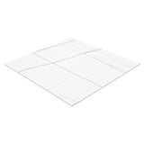 Minera Sahara Blanco White 24x48 Polished Porcelain Tile - Lux Tile