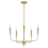 Maxim Lighting Vela 5-Light Satin Brass Chandelier