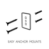 Design House Satin Nickel Jumbo Handrail Bracket (5-Pack)