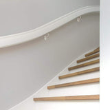 Design House Satin Nickel Jumbo Handrail Bracket (5-Pack)