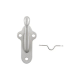 HICKORY HARDWARE Hand Rail Brackets Collection Handrail Bracket Heavy-Duty 2-13/16 in. Satin Nickel Finish (15-Pack)