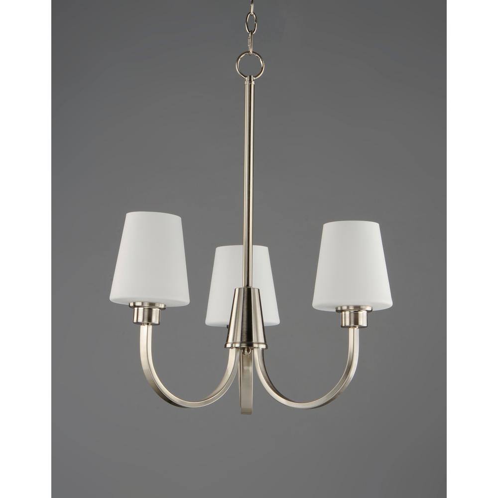 Maxim Lighting Shelter 3-Light Black Chandelier