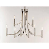 Maxim Lighting Lyndon 9-Light Satin Nickel Chandelier