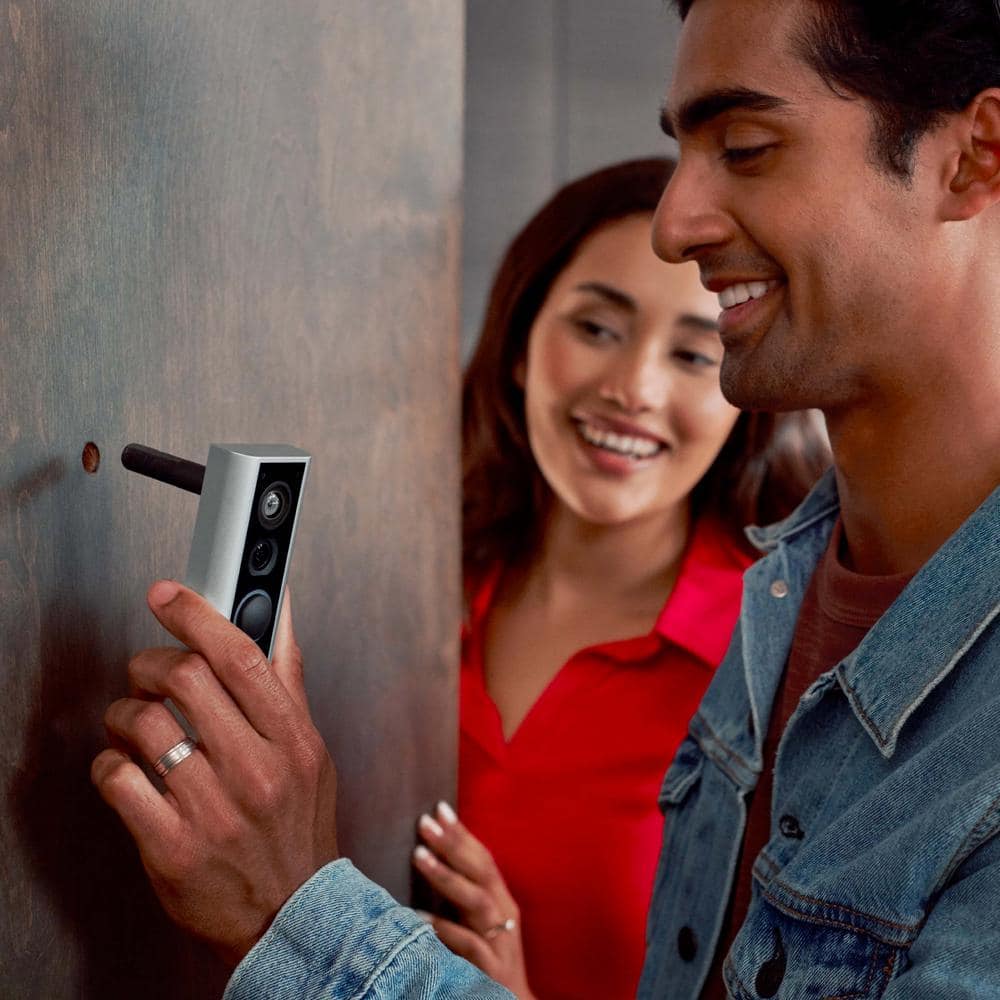 Ring Peephole Cam - Smart Wireless Video Doorbell Camera with Quick Release Battery, 2-Way Talk and Knock Detection