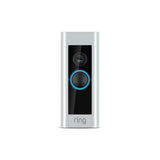 Ring Wired Doorbell Plus - Smart WiFi Video Doorbell Camera with Color Video Previews, Night Vision and Quick Replies