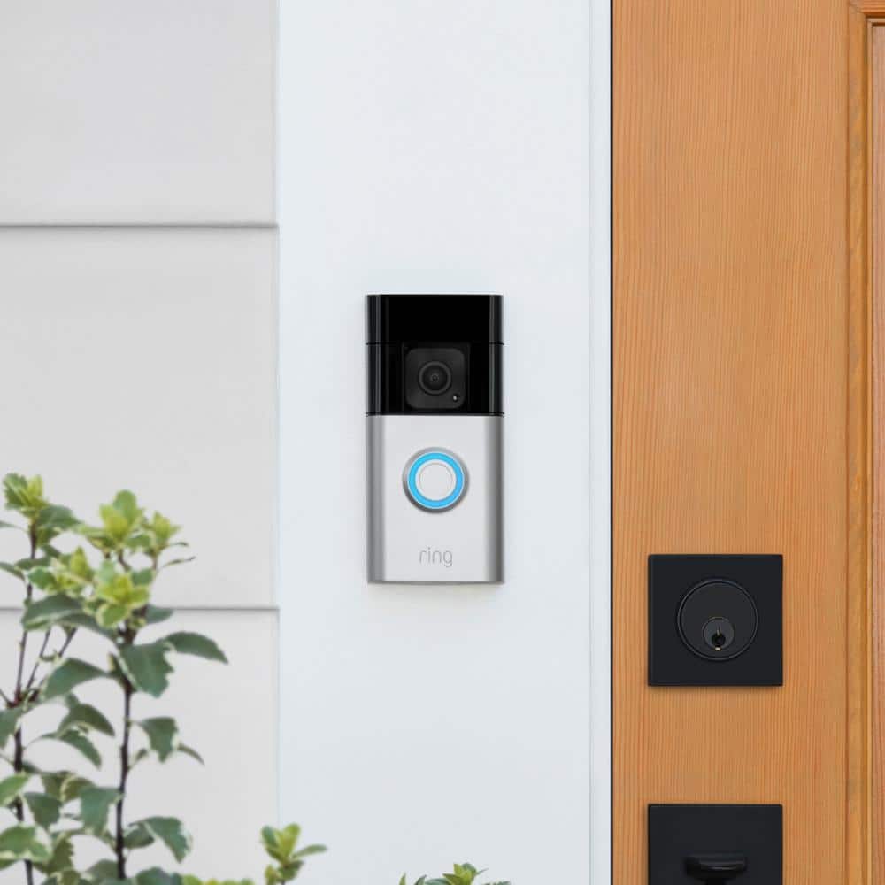 Ring Battery Doorbell Plus with Indoor Cam (2nd Gen) - Advanced Motion Detection and Two-Way Talk, White