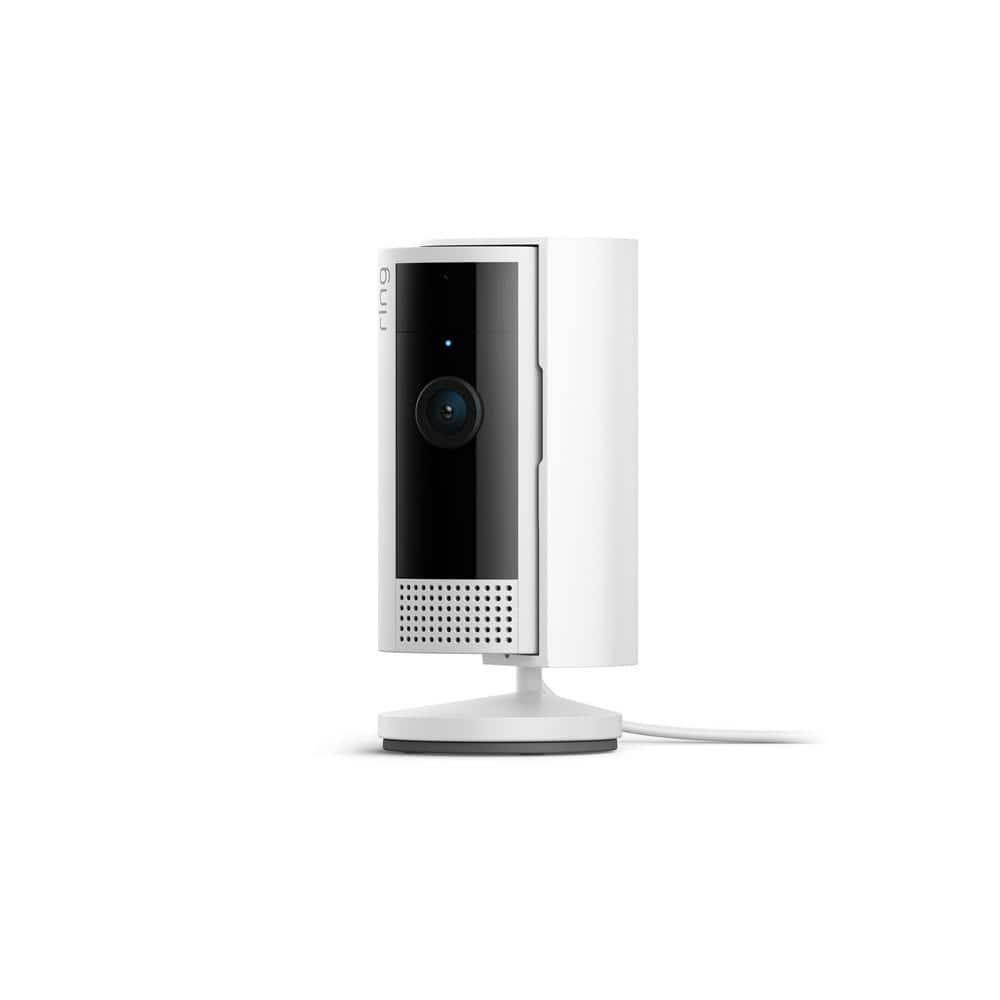 Ring Battery Doorbell Plus with Indoor Cam (2nd Gen) - Advanced Motion Detection and Two-Way Talk, White