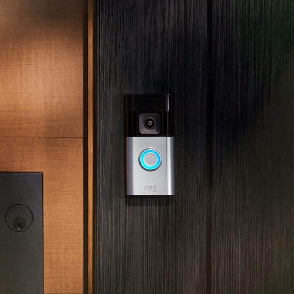 Ring Battery-Doorbell Pro with Spotlight Cam Plus Battery White