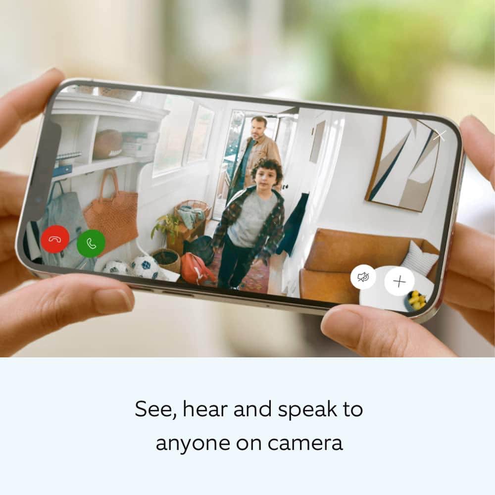 Ring Ring Starter Set with Battery Doorbell and Indoor Cam