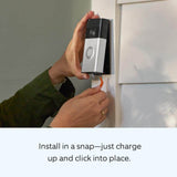 Ring Ring Starter Set with Battery Doorbell and Indoor Cam